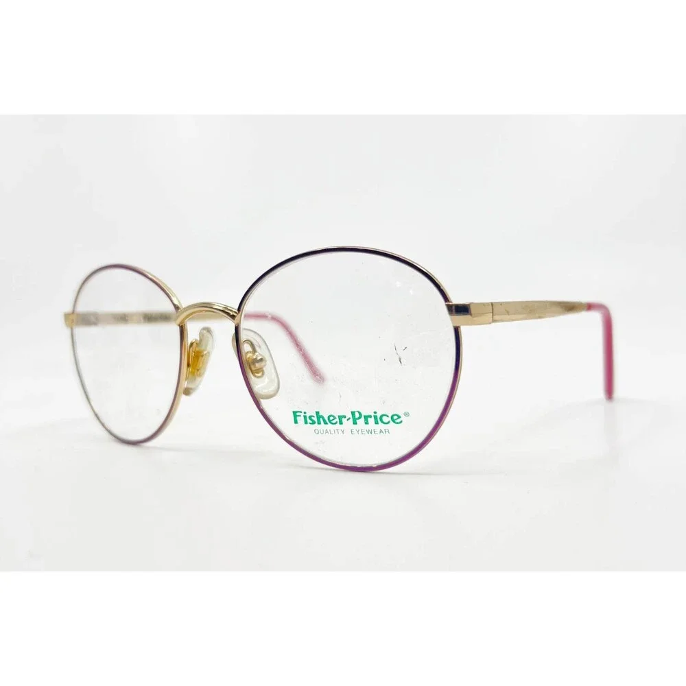 Fisher Price Clear Vision L125 Eyeglasses Frames Youth Violet 49-17-125 14845
